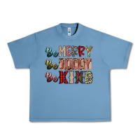 Be Merry Be Jolly Be Kind Urban Heavy Tee | Teevron