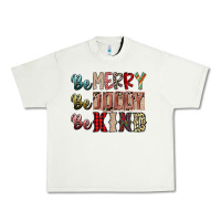 Pistachio be merry be jolly be kind Urban Heavy Tee - SublimationCraftShop