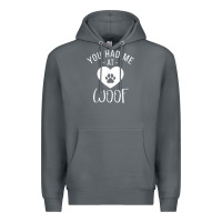 Rock you had me at woof puppy dog lover Premium Hoodie - linhVisuals