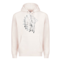 Pale Pink native american feather headdress indian chief tribes prid t shirt Premium Hoodie - linhVisuals
