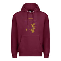Burgundy jesse malin  music Premium Hoodie - linhVisuals