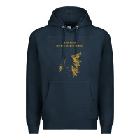 Navy jesse malin  music Premium Hoodie - linhVisuals
