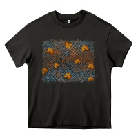 Asphalt tooled leather fall background Heavy Core Tee - RanaPortraitStore
