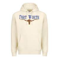 Sandshell vintage fort worth texas flag men women kids Premium Hoodie - linhVisuals