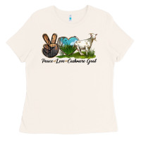 Bone Peace Love Cashmere Goat Ladies Tee - LillyAllenDesigns