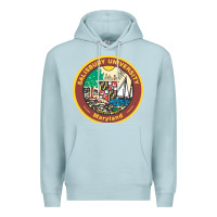 Blue Mist salisbury university vectorized Premium Hoodie - linhVisuals