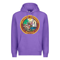 Purple salisbury university vectorized Premium Hoodie - linhVisuals