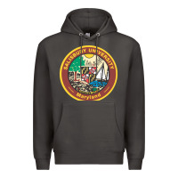 Smoke salisbury university vectorized Premium Hoodie - linhVisuals