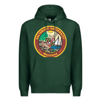Sports Green salisbury university vectorized Premium Hoodie - linhVisuals