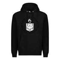 Black Benedictine University Premium Hoodie - linhVisuals