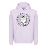 Lilac Benedictine University Premium Hoodie - linhVisuals