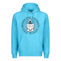 Ocean Blue Benedictine University Premium Hoodie - linhVisuals