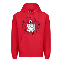 Red Benedictine University Premium Hoodie - linhVisuals