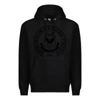 Black Birmingham Southern College Premium Hoodie - linhVisuals