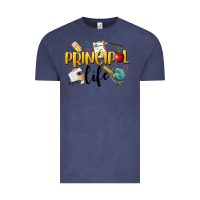 Vintage Denim Principal Life Vintage Tee - LillyAllenDesigns