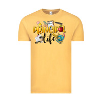 Vintage Mustard Principal Life Vintage Tee - LillyAllenDesigns