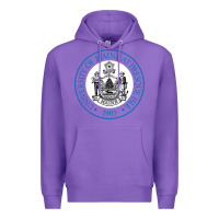 Purple university of maine at presque Premium Hoodie - linhVisuals
