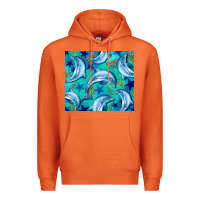 Carrot dolphin tumbler Premium Hoodie - BarkalooDesign