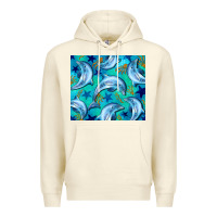 Sandshell dolphin tumbler Premium Hoodie - BarkalooDesign