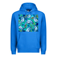 True Royal dolphin tumbler Premium Hoodie - BarkalooDesign