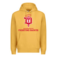 Mustard fighting saints Premium Hoodie - linhVisuals