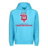 Ocean Blue fighting saints Premium Hoodie - linhVisuals