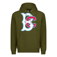 Army Green brooklyn Premium Hoodie - linhVisuals