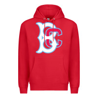 Red brooklyn Premium Hoodie - linhVisuals