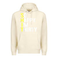 Sandshell so happy i'm thirty 30 year old funny 30th birthday t shirt Premium Hoodie - linhVisuals