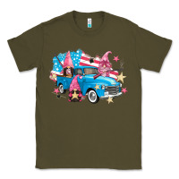 Army Green American truck gnomes Classic Tee - FaDigitalArtStudio