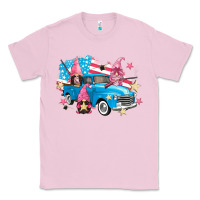 Bubblegum Pink American truck gnomes Classic Tee - FaDigitalArtStudio