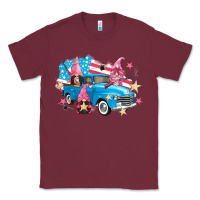 Burgundy American truck gnomes Classic Tee - FaDigitalArtStudio