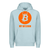 Blue Mist my bitcoin Premium Hoodie - linhVisuals
