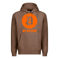 Chestnut my bitcoin Premium Hoodie - linhVisuals