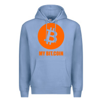 Colony Blue my bitcoin Premium Hoodie - linhVisuals