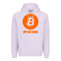 Lilac my bitcoin Premium Hoodie - linhVisuals