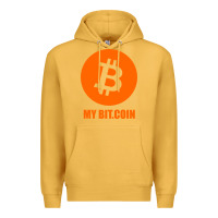 Mustard my bitcoin Premium Hoodie - linhVisuals
