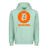 Seafoam my bitcoin Premium Hoodie - linhVisuals