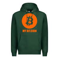 Sports Green my bitcoin Premium Hoodie - linhVisuals