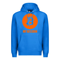 True Royal my bitcoin Premium Hoodie - linhVisuals