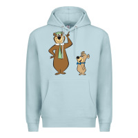 Blue Mist Yogi Bear Premium Hoodie - linhVisuals