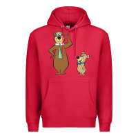 Cardinal Yogi Bear Premium Hoodie - linhVisuals