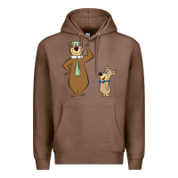 Chestnut Yogi Bear Premium Hoodie - linhVisuals