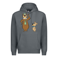Rock Yogi Bear Premium Hoodie - linhVisuals
