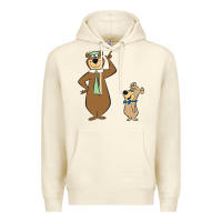 Sandshell Yogi Bear Premium Hoodie - linhVisuals