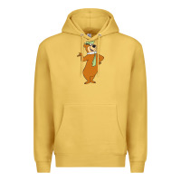 Antique Gold Yogi Bear Premium Hoodie - linhVisuals
