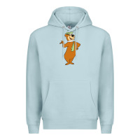 Blue Mist Yogi Bear Premium Hoodie - linhVisuals