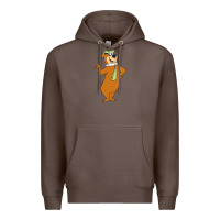 Coffee Yogi Bear Premium Hoodie - linhVisuals