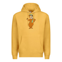 Mustard Yogi Bear Premium Hoodie - linhVisuals