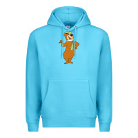 Ocean Blue Yogi Bear Premium Hoodie - linhVisuals